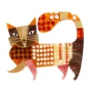 A Cat Named Purr Brooch^Erstwilder Best
