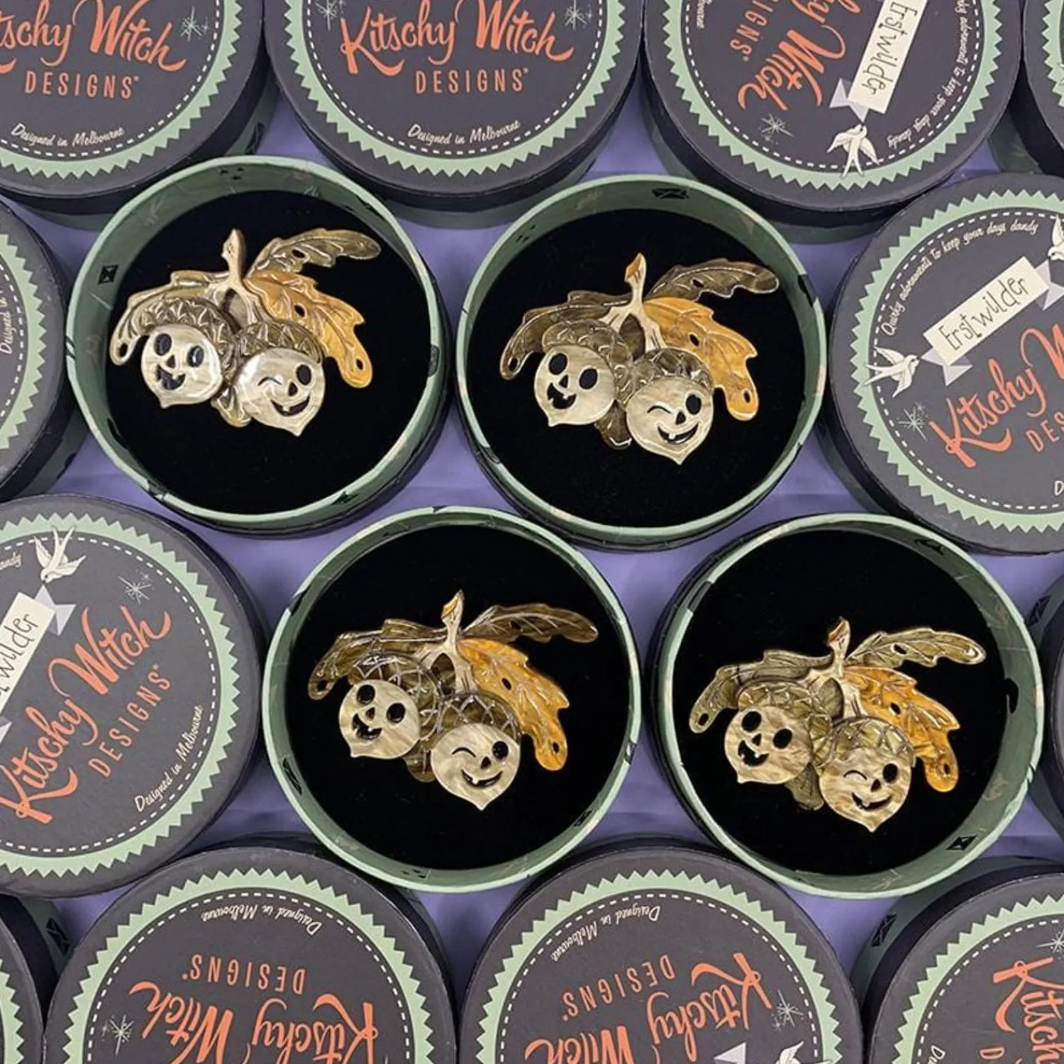Acorn Afterlife Brooch^Erstwilder Discount