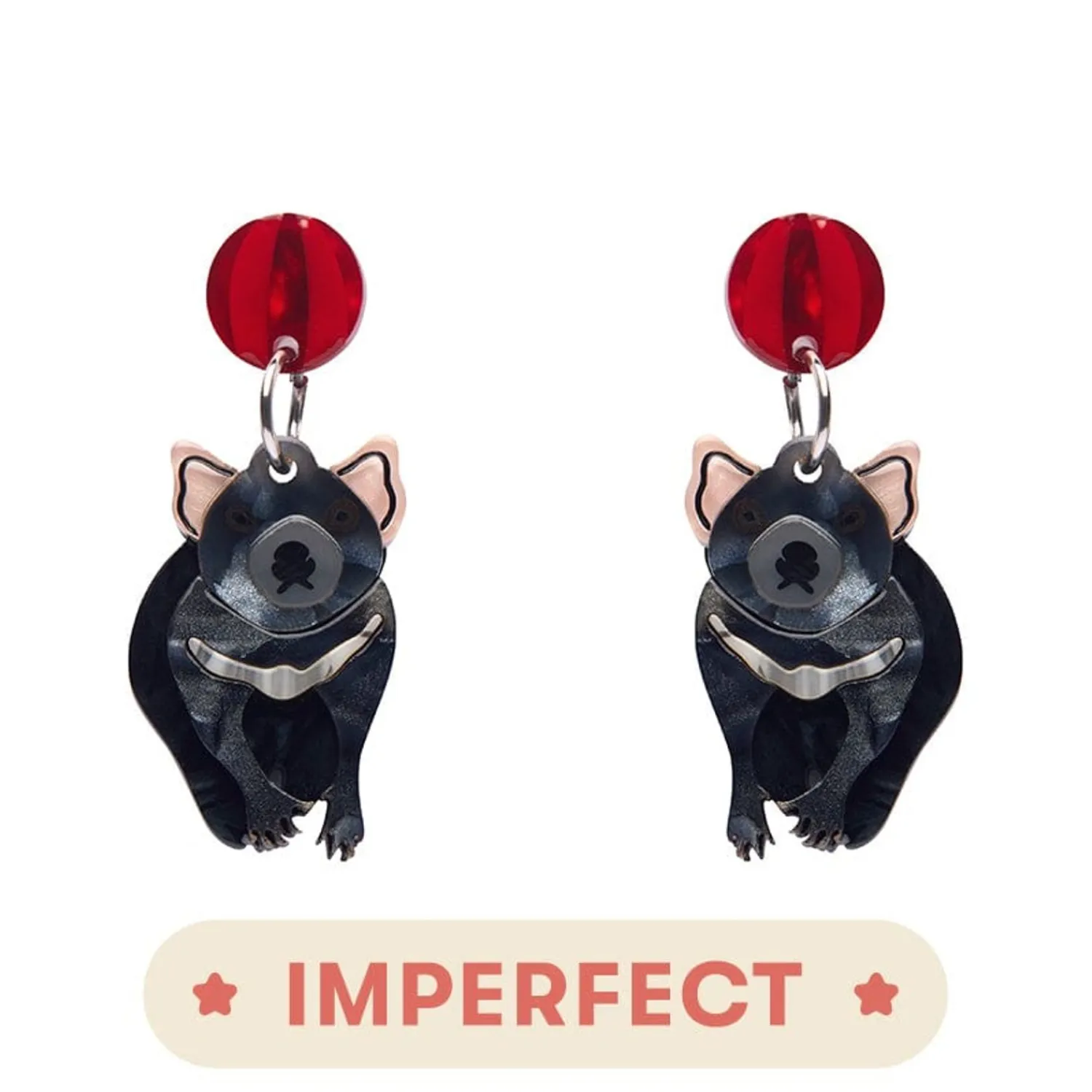 A Devilish Christmas Earrings (Imperfect)^Erstwilder Clearance