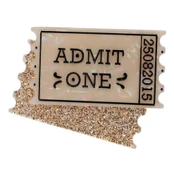 Admit One Ticket Brooch^Erstwilder Online
