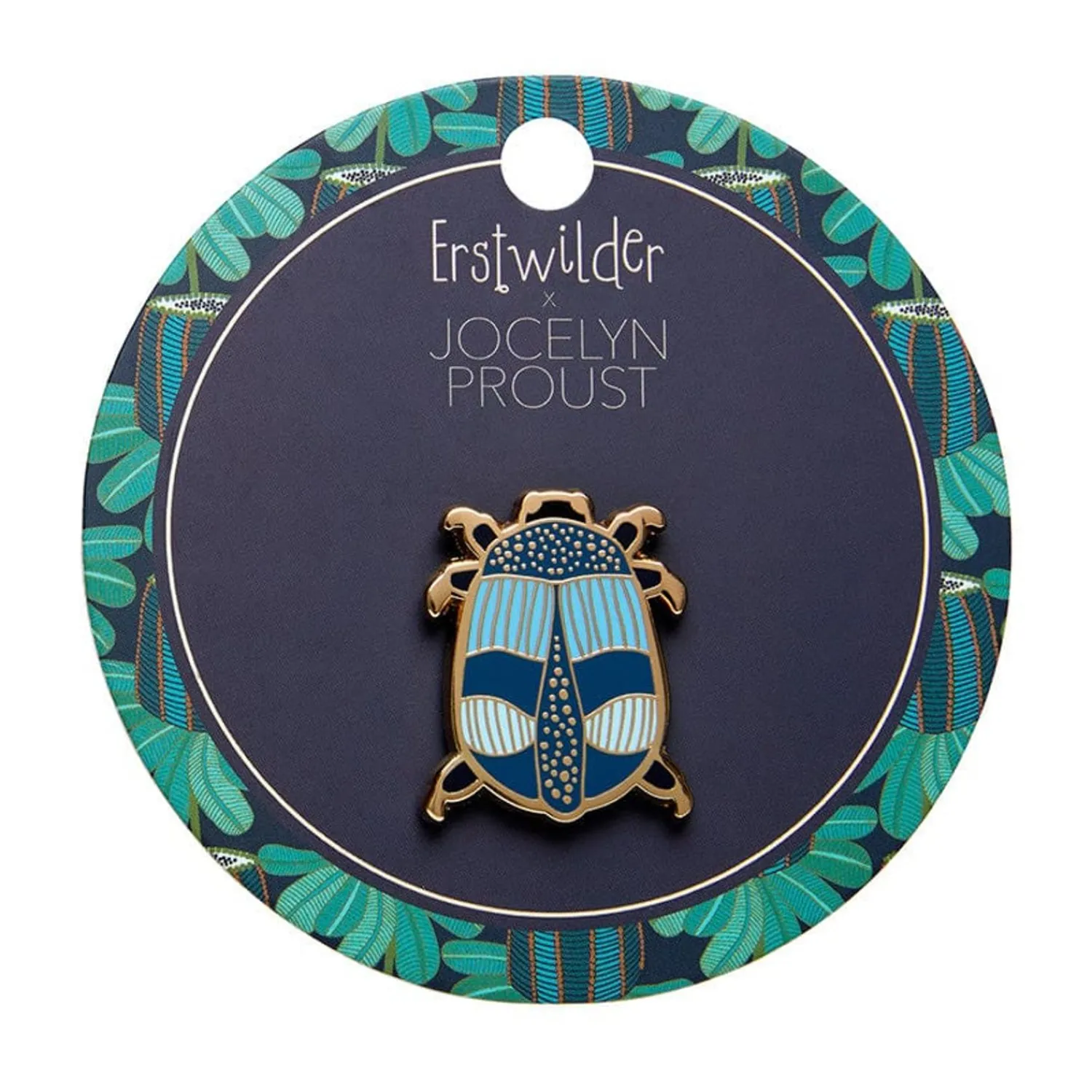 A Jewel Among Beetles Enamel Pin^Erstwilder Clearance