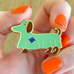 A Most Ghostly Pooch Enamel Pin^Erstwilder New