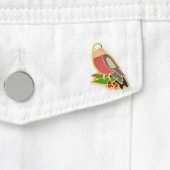 An Australian Christmas Bird Enamel Pin Pack - 5 Piece^Erstwilder Discount