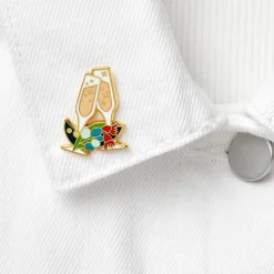 An Australian Christmas Food & Drink Enamel Pin Pack - 3 Piece^Erstwilder Hot