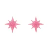 Atomic Star Glitter Stud Earring - Pink^Erstwilder Online