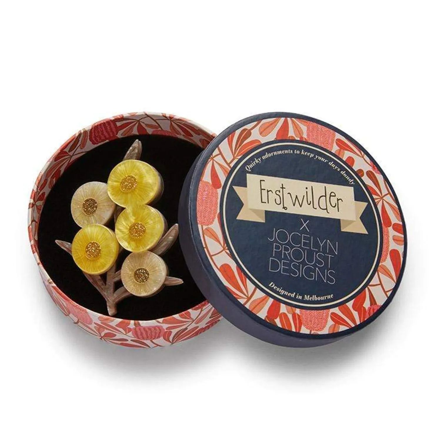 A Walk In The Wattle Brooch^Erstwilder Outlet