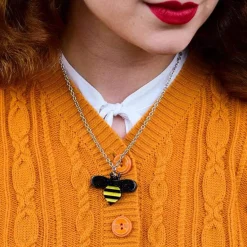 Babette Bee Pendant Necklace^Erstwilder