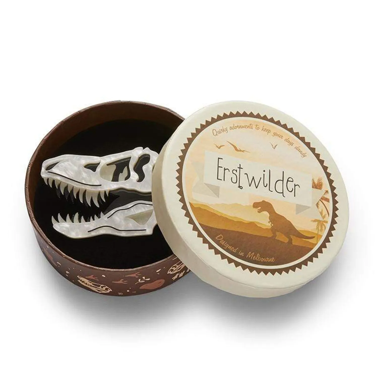Bad To The Bone Brooch^Erstwilder Clearance
