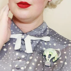 Balancing Act Ibex Brooch^Erstwilder Clearance