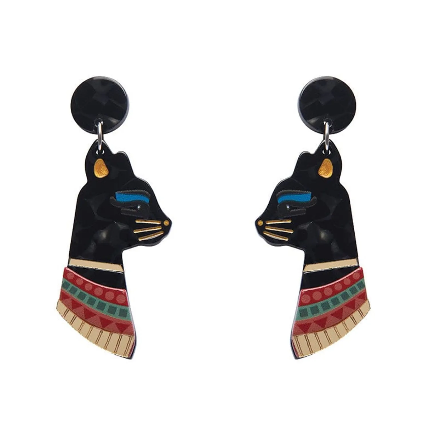 Bastet The Protector Drop Earrings^Erstwilder Online