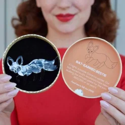 Bat-Eared Bestie Fox Brooch^Erstwilder Outlet