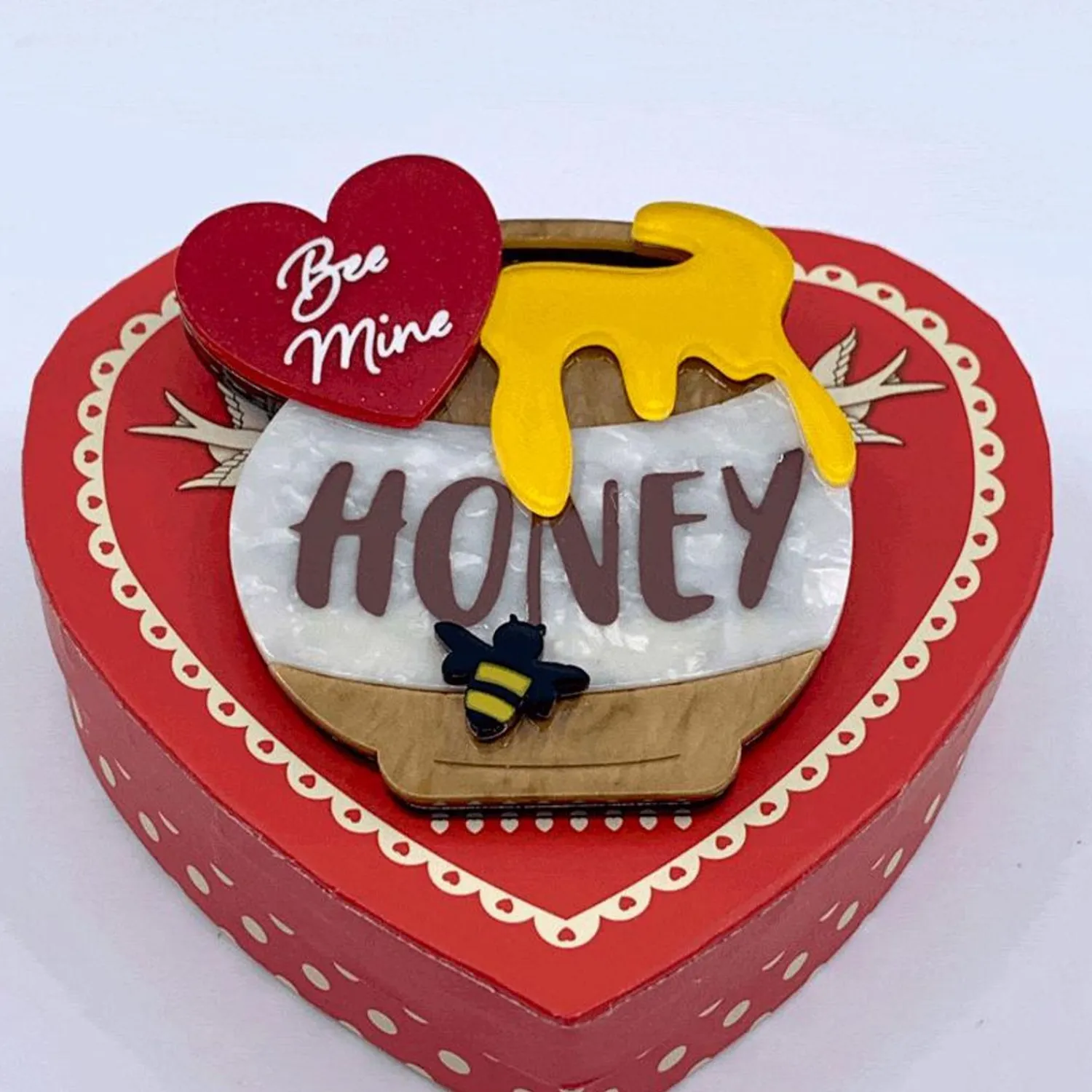 Bee Mine, Honey Brooch^Erstwilder Hot