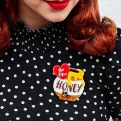 Bee Mine, Honey Brooch^Erstwilder Hot