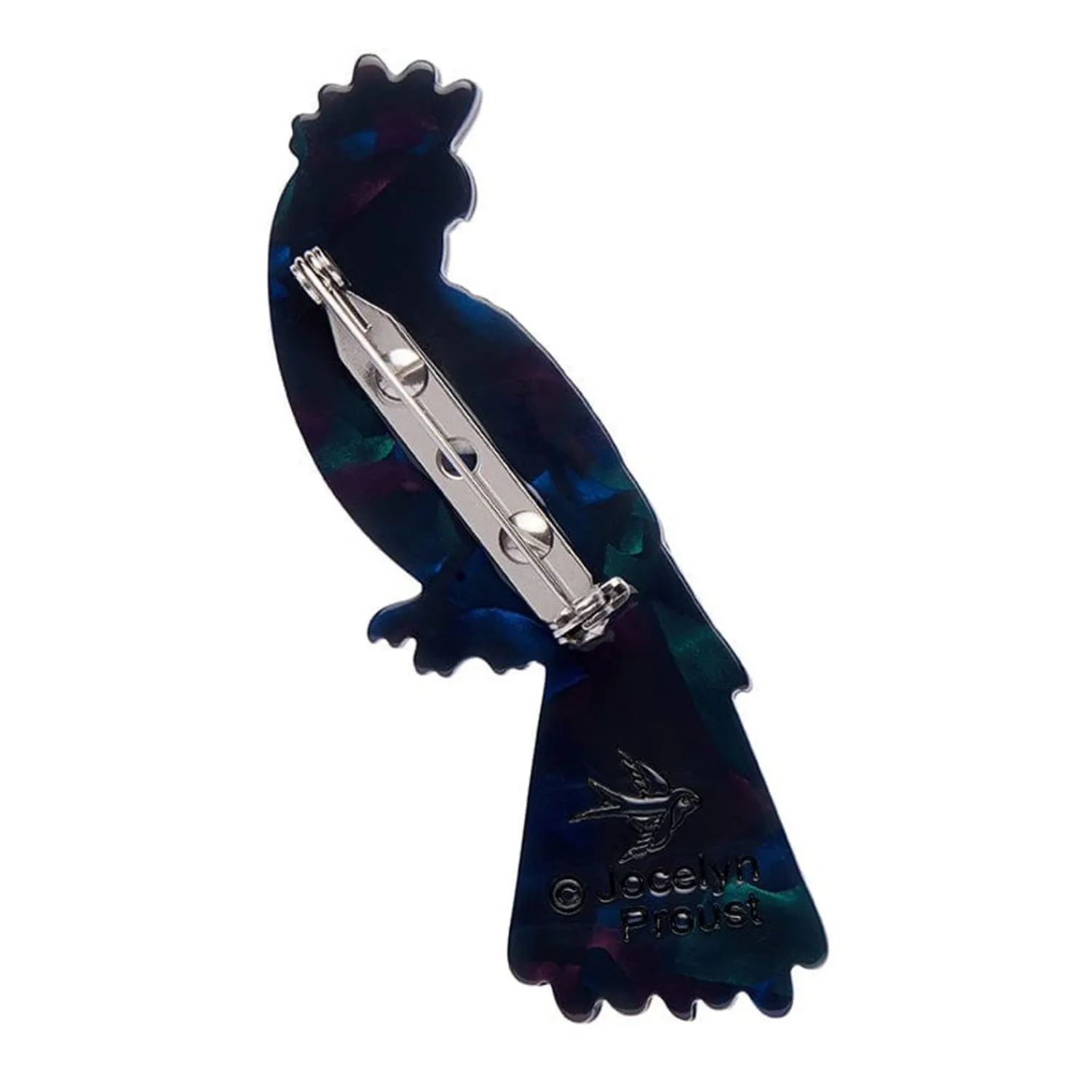 Bella The Black Cockatoo Brooch^Erstwilder Clearance