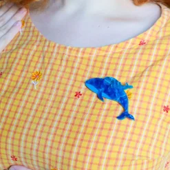 Benevolent Behemoths Blue Whale Brooch^Erstwilder Online
