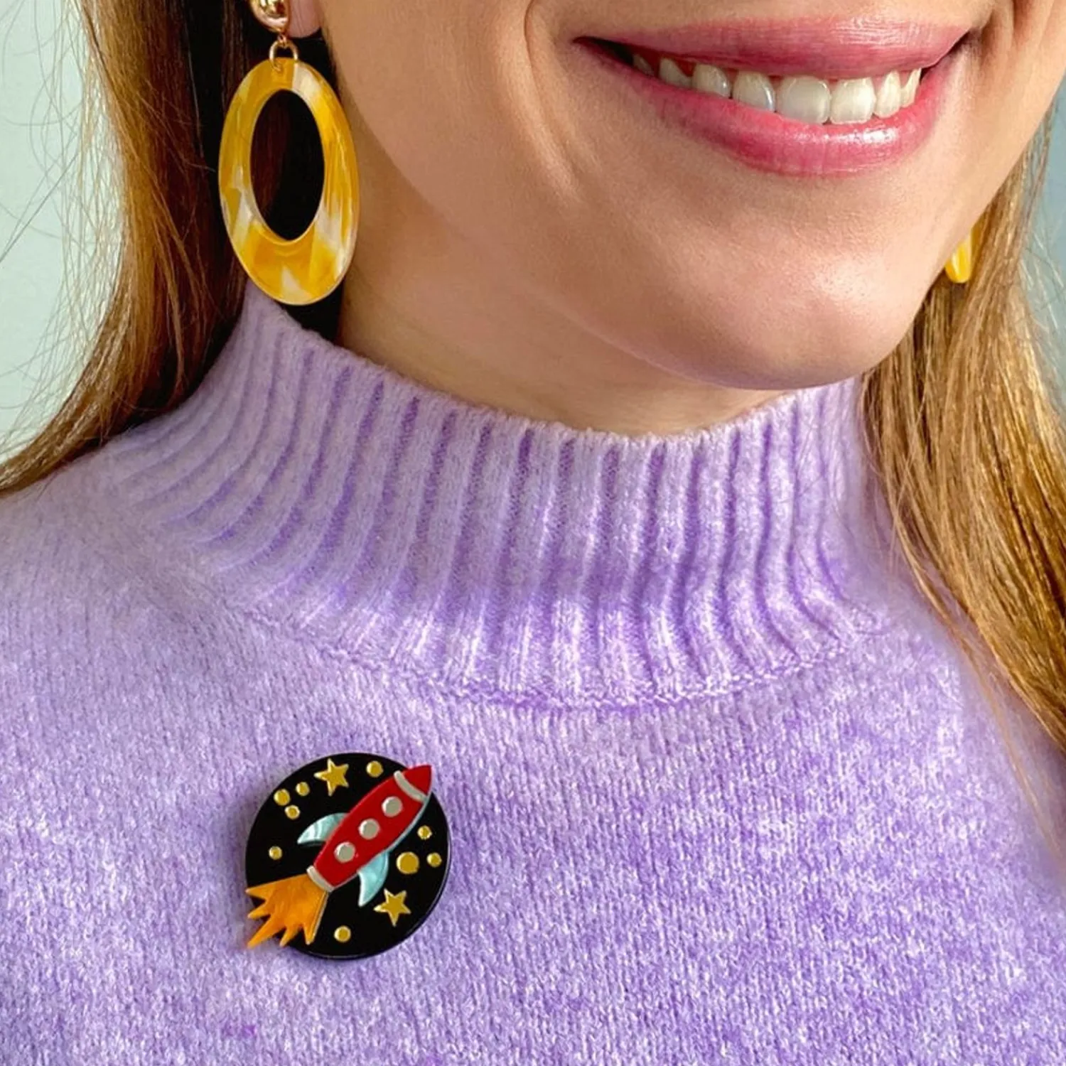 Blast Off! Mini Brooch^Erstwilder Outlet