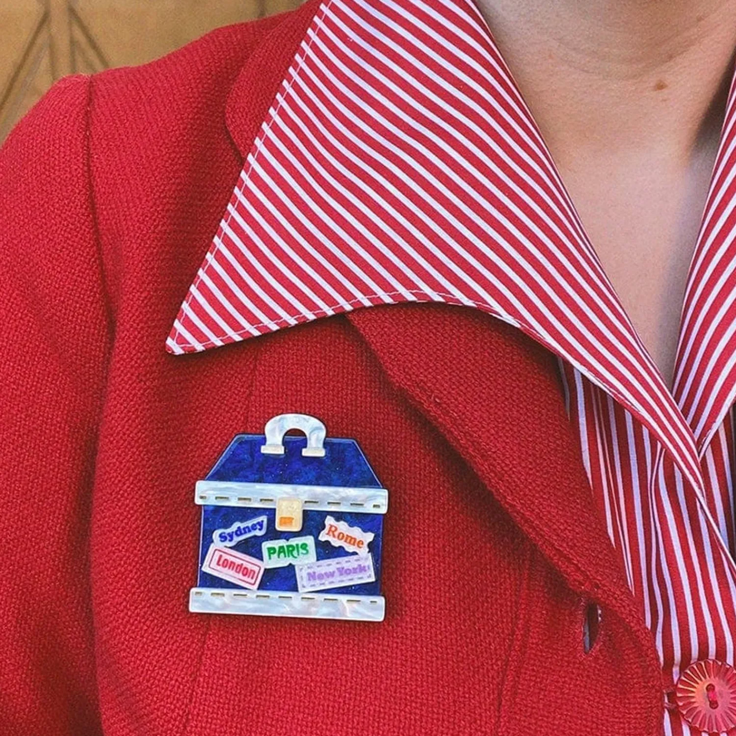 Bon Voyage Brooch^Erstwilder Online
