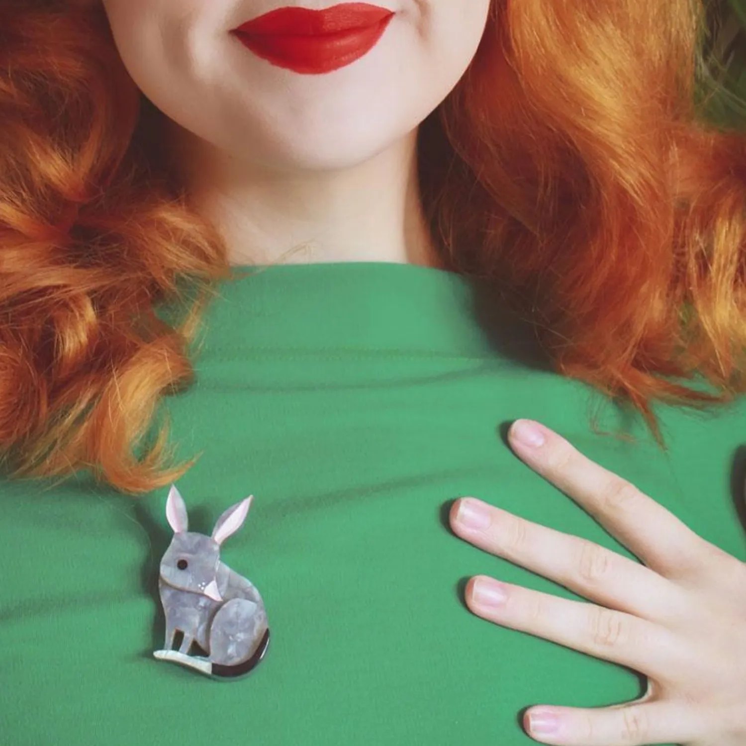 Bouncy Burrow Dweller Bilby Brooch^Erstwilder Discount