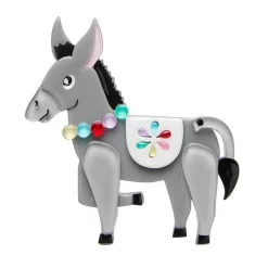 Brave Burro Donkey Brooch^Erstwilder Clearance