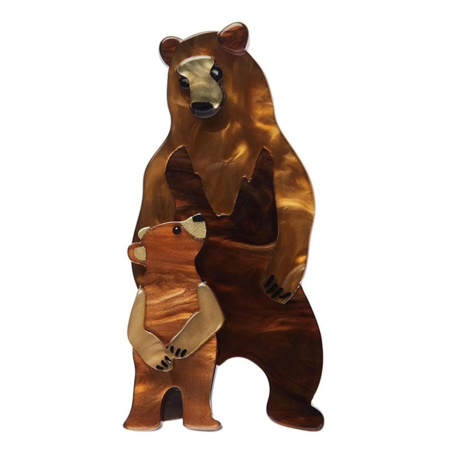 Bravissimo Bears Brooch^Erstwilder Online