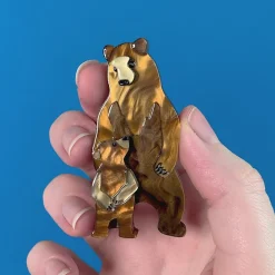 Bravissimo Bears Brooch^Erstwilder Online