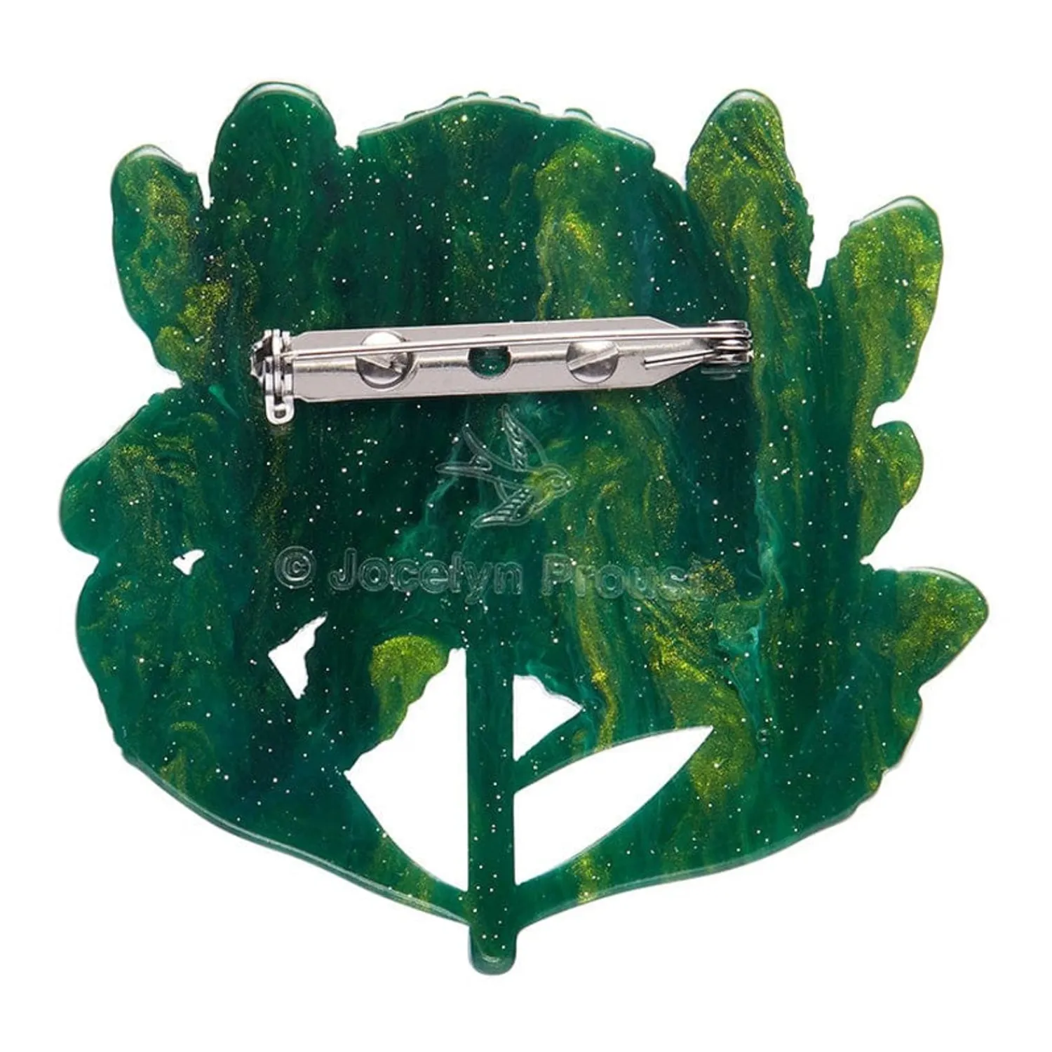 Bridal Gown Botanical Brooch^Erstwilder Sale