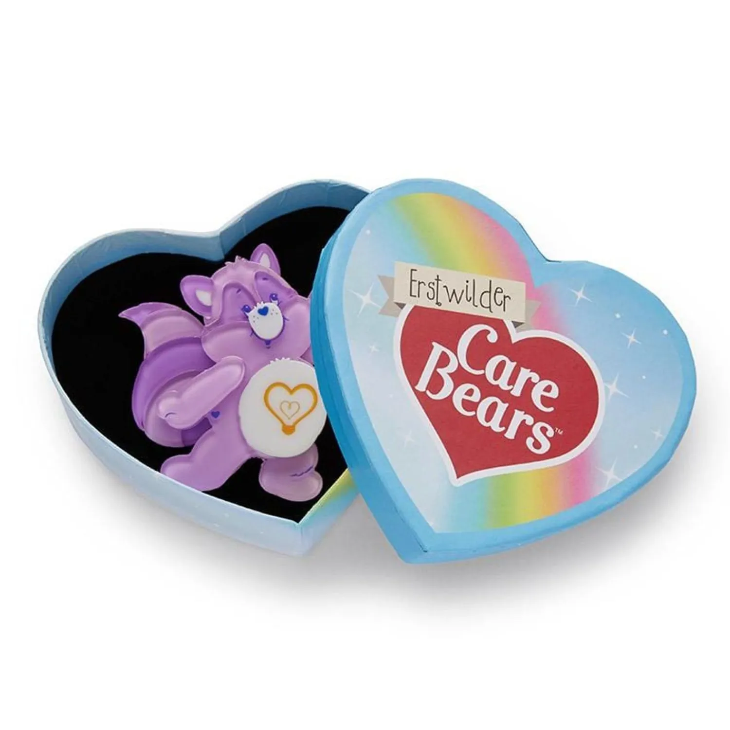 Bright Heart Raccoon Brooch^Erstwilder Outlet