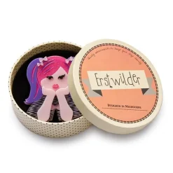 Bubblegum Pop Princess Brooch^Erstwilder Clearance