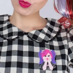 Bubblegum Pop Princess Brooch^Erstwilder Clearance