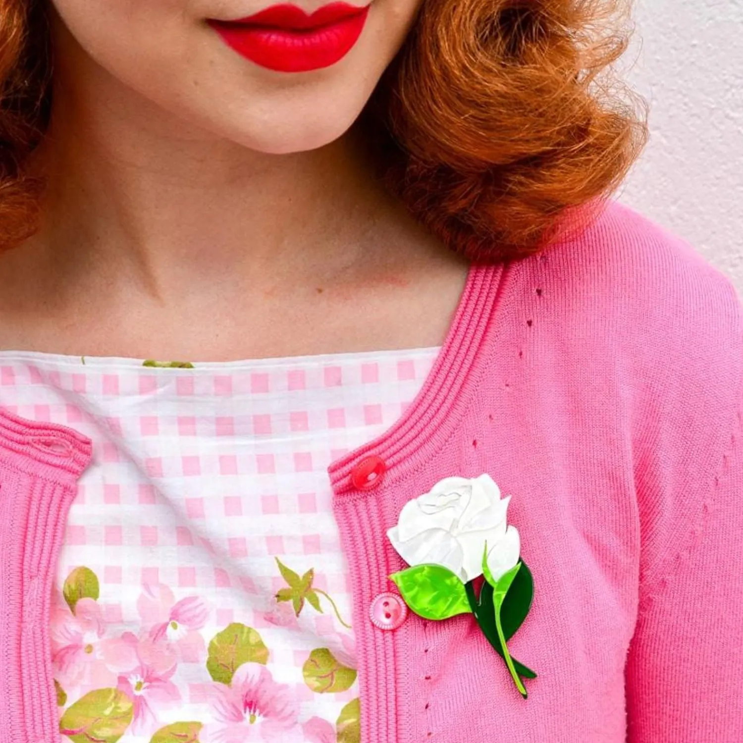 Budding Romance Rose Brooch^Erstwilder New