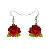 Budding Romance Rose Drop Earrings^Erstwilder Clearance