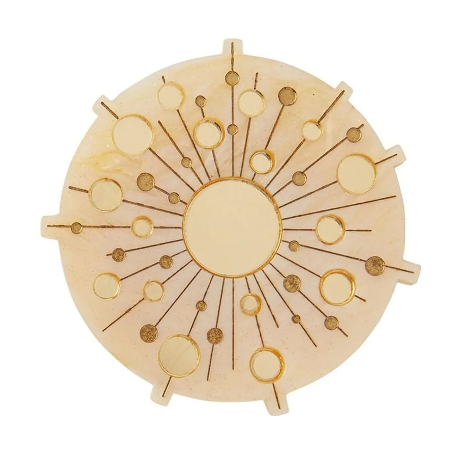 Burst Of Sun Brooch^Erstwilder Clearance