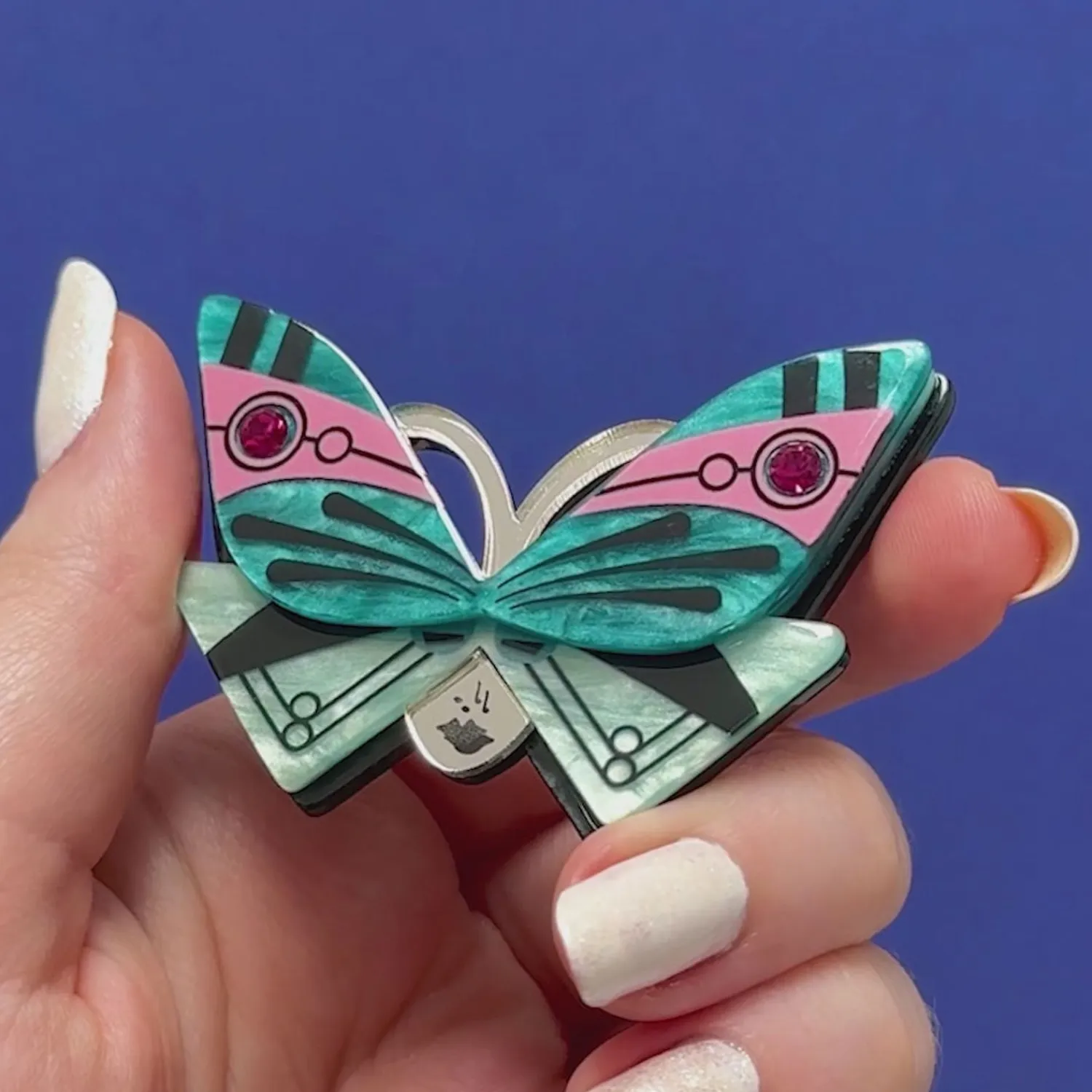 Butterfly Sonata Brooch^Erstwilder Clearance