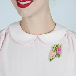 Candy Callistemon Brooch^Erstwilder
