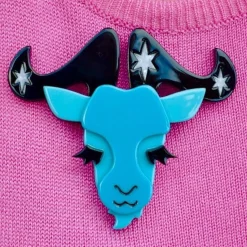 Capricorn The Controlled Brooch^Erstwilder Discount