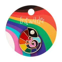 Carmel'S Colourful Chameleon Enamel Pin^Erstwilder Best