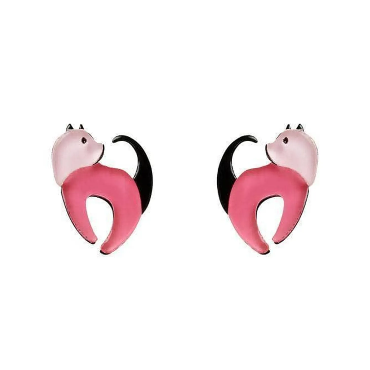 Cat Walk Stud Cat Earrings^Erstwilder Discount
