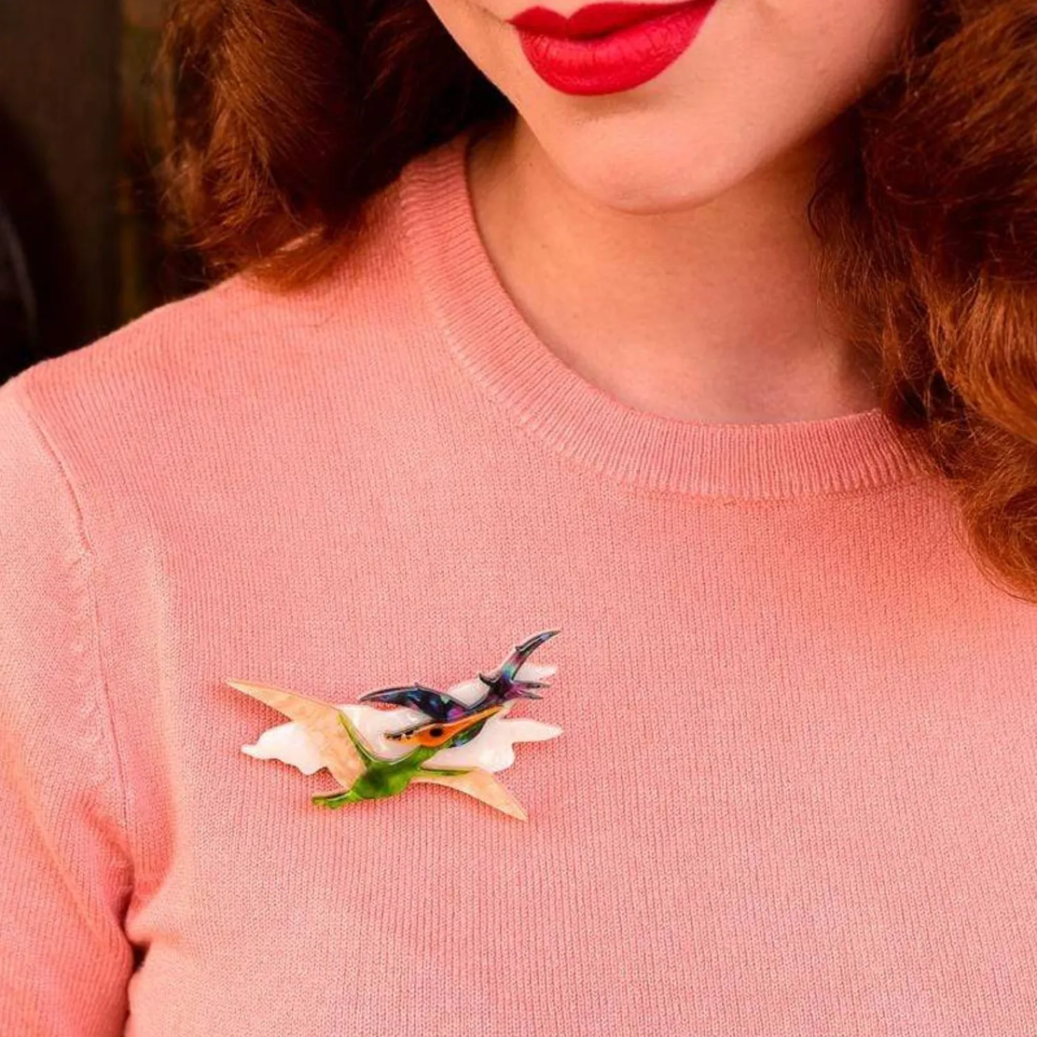 Celine The Pterodactyl Brooch^Erstwilder Clearance