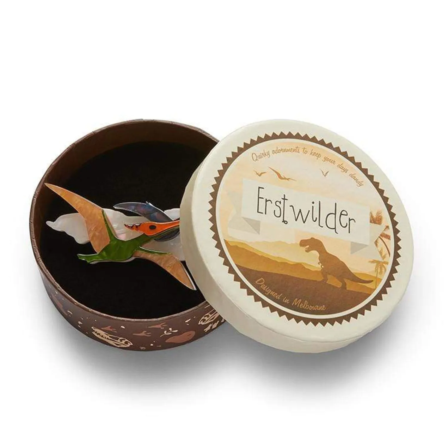 Celine The Pterodactyl Brooch^Erstwilder Clearance