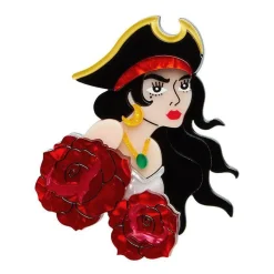 Charlotte Of The Sea Pirate Brooch^Erstwilder Clearance