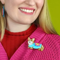 Charming Chaperone Brooch^Erstwilder New