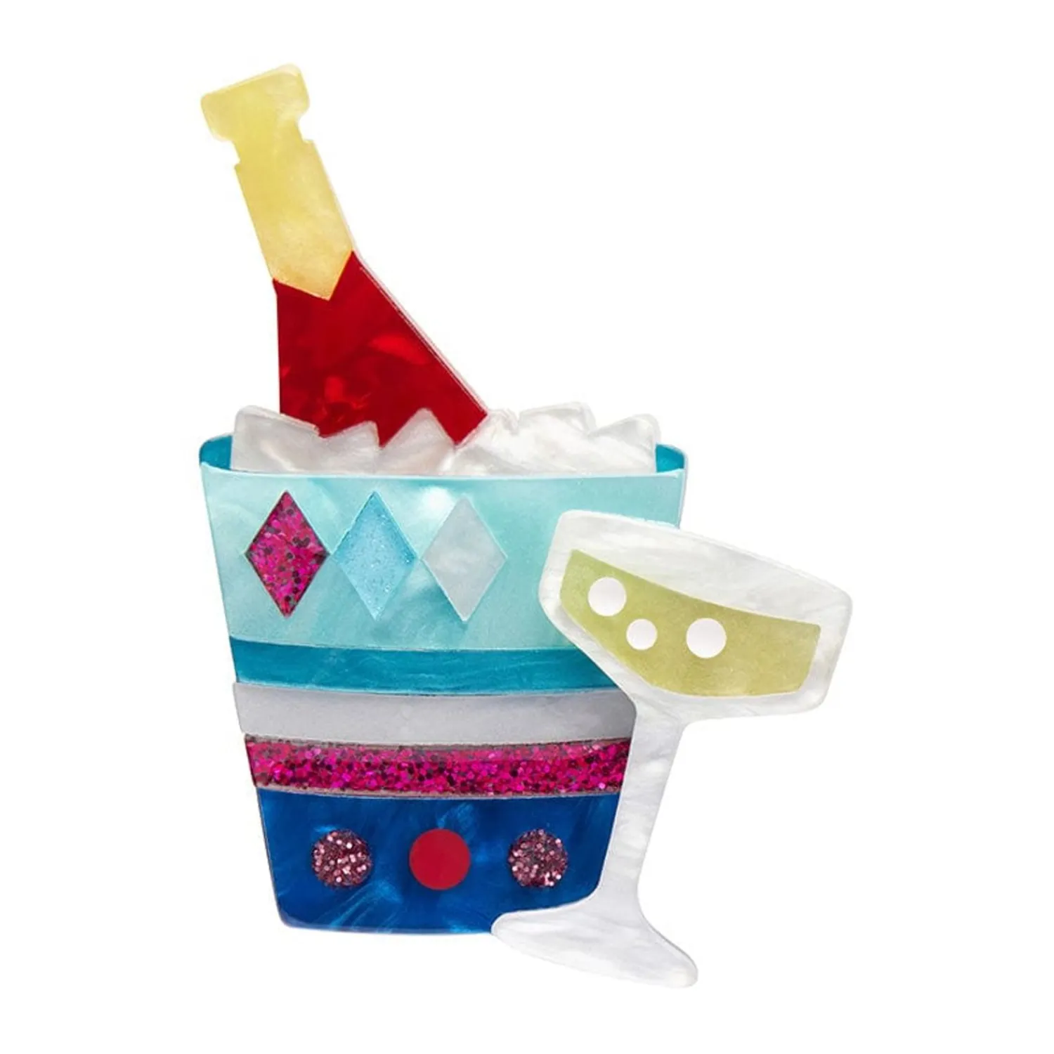 Christmas Bubbles Brooch^Erstwilder Online