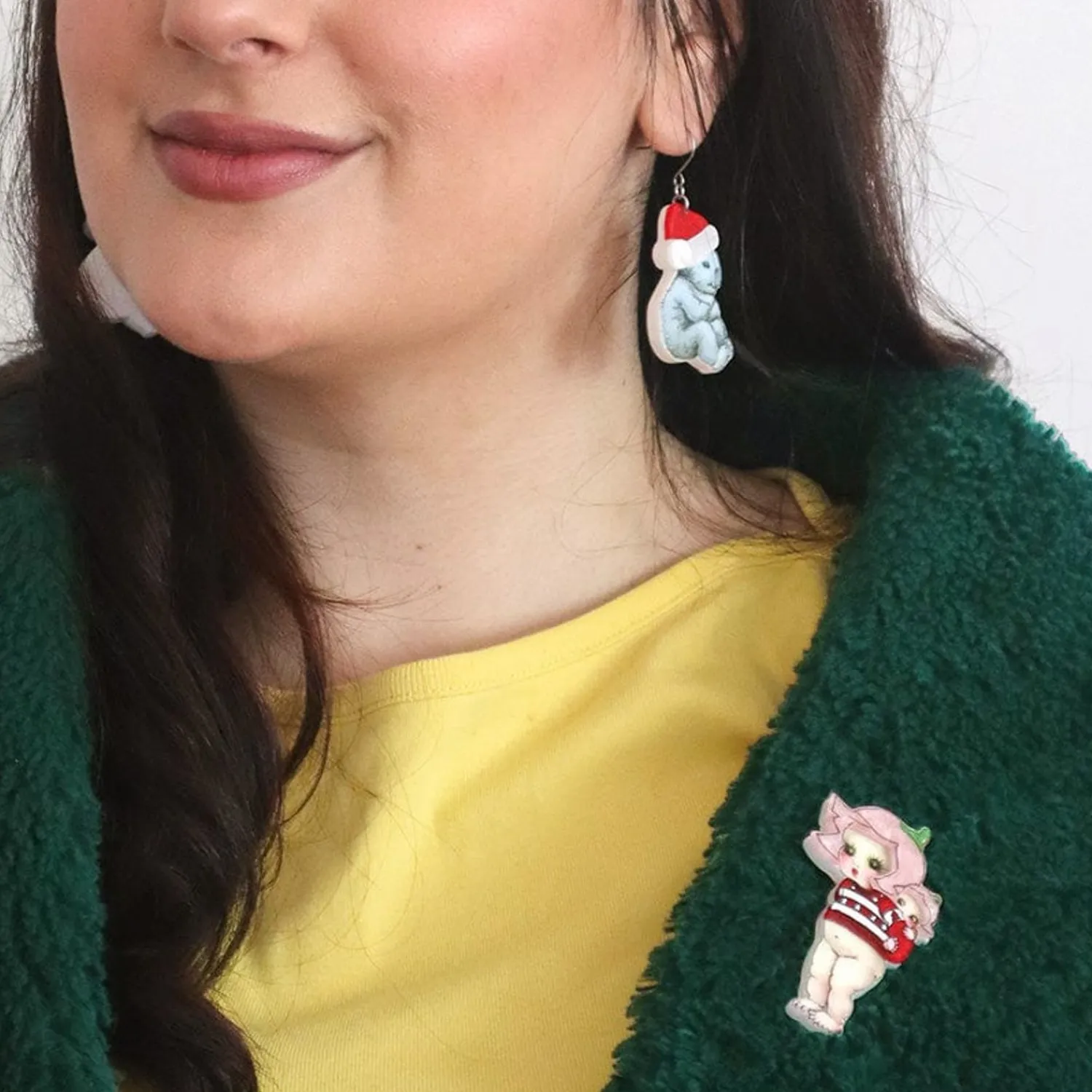 Christmas Sweater Petal Brooch^Erstwilder Best