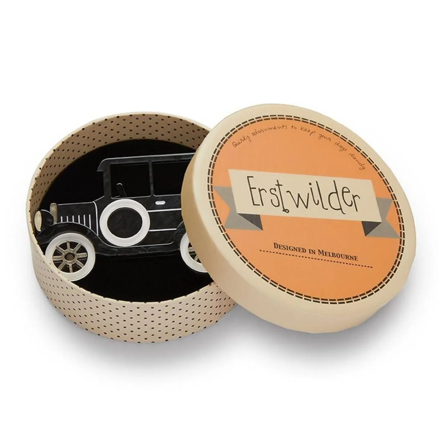 Classic Car Brooch^Erstwilder Hot