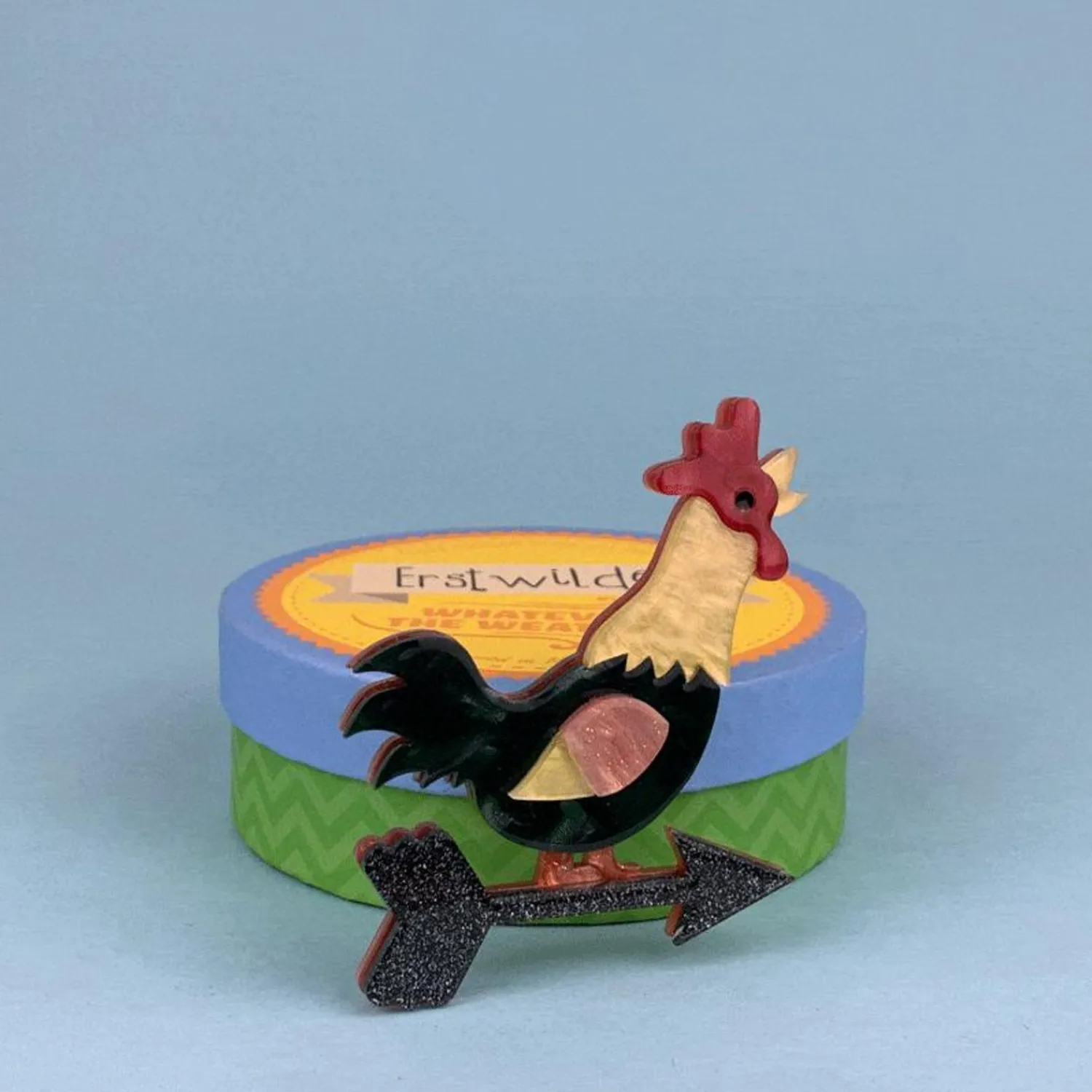 Cockadoodle Doo Brooch^Erstwilder Best