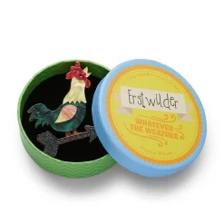 Cockadoodle Doo Brooch^Erstwilder Best