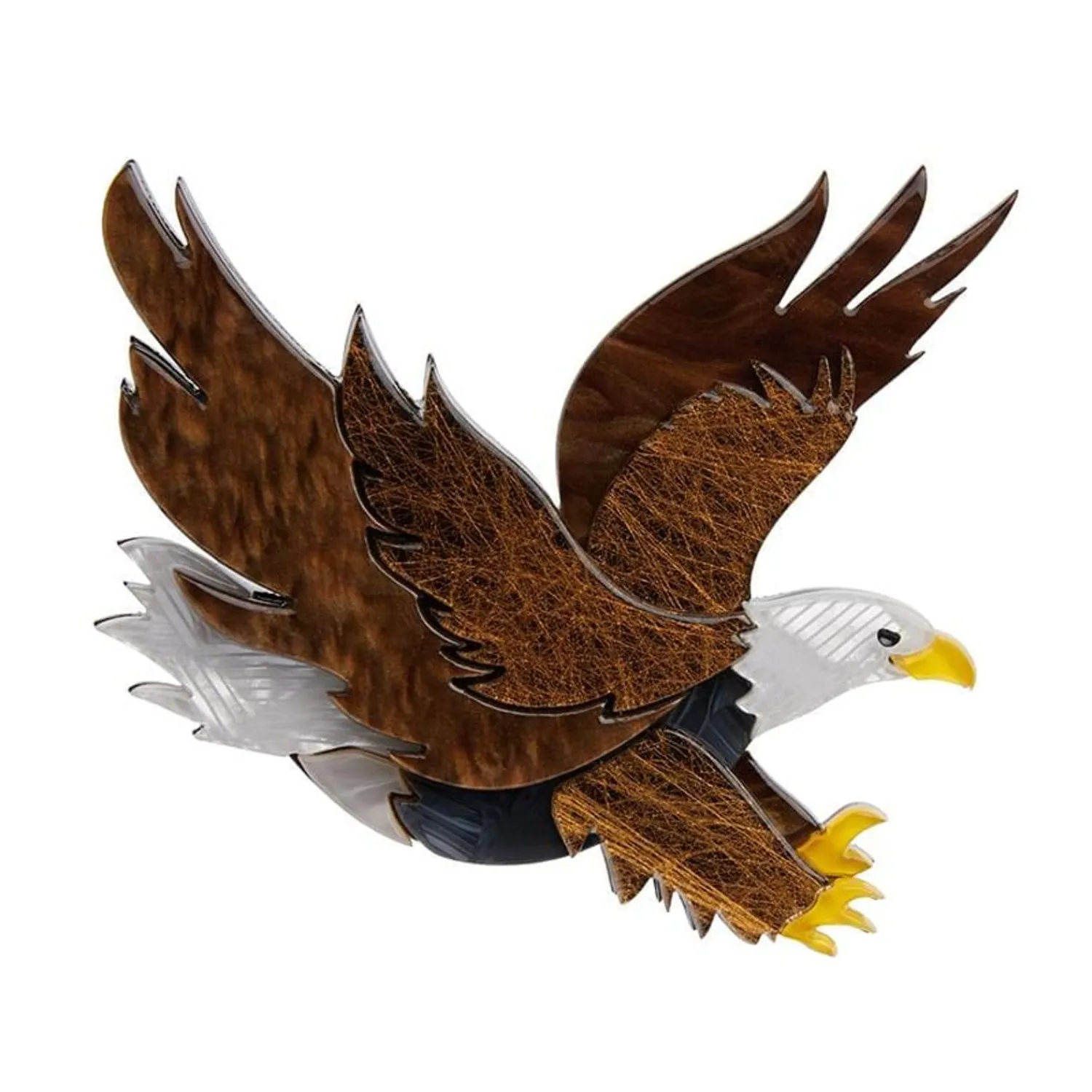 Comeback Kid Eagle Brooch^Erstwilder