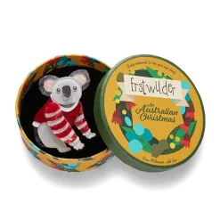 Comfy Christmas Koala Brooch^Erstwilder Hot