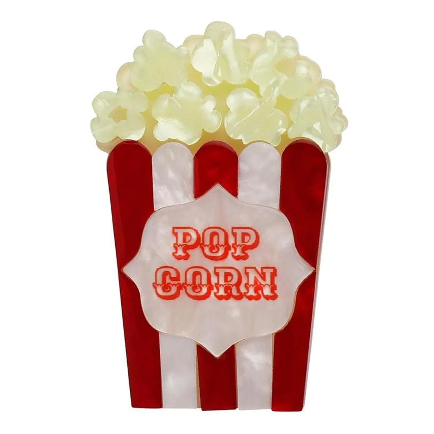 Concession Stand Classic Popcorn Brooch^Erstwilder Hot