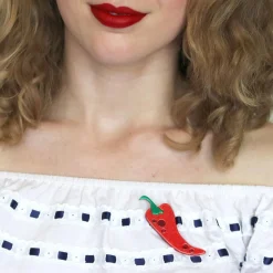 Cosas Picante Brooch^Erstwilder New